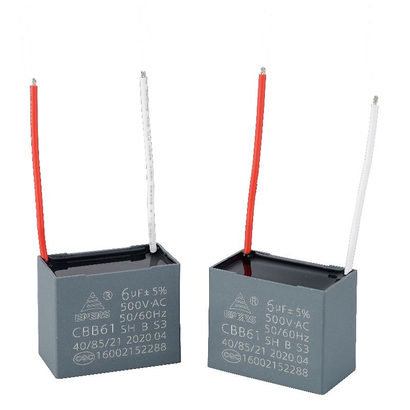 6UF 500V 50/60HZ SH S3 B 40/85/21 CQC CBB61 Capacitor