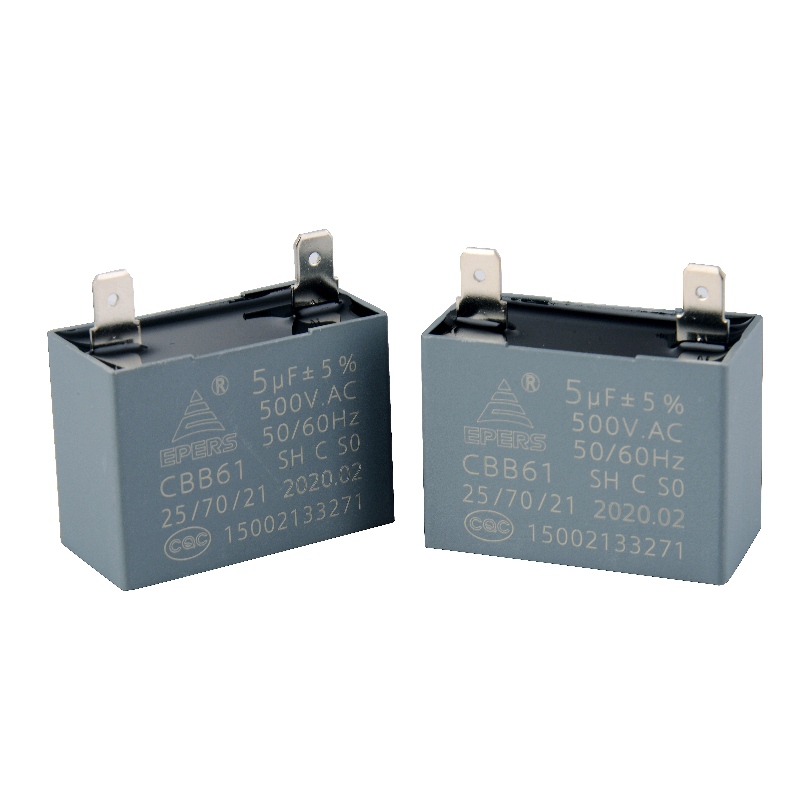 Condensador de aire acondicionado 1uf ~ 15UF 250V 450V CBB61 Condensador