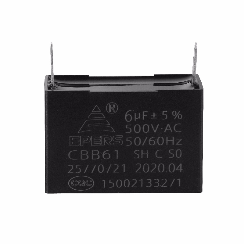 6UF 500V SH S0 C 50/60HZ EPERS CBB61 Capacitor para aire acondicionado