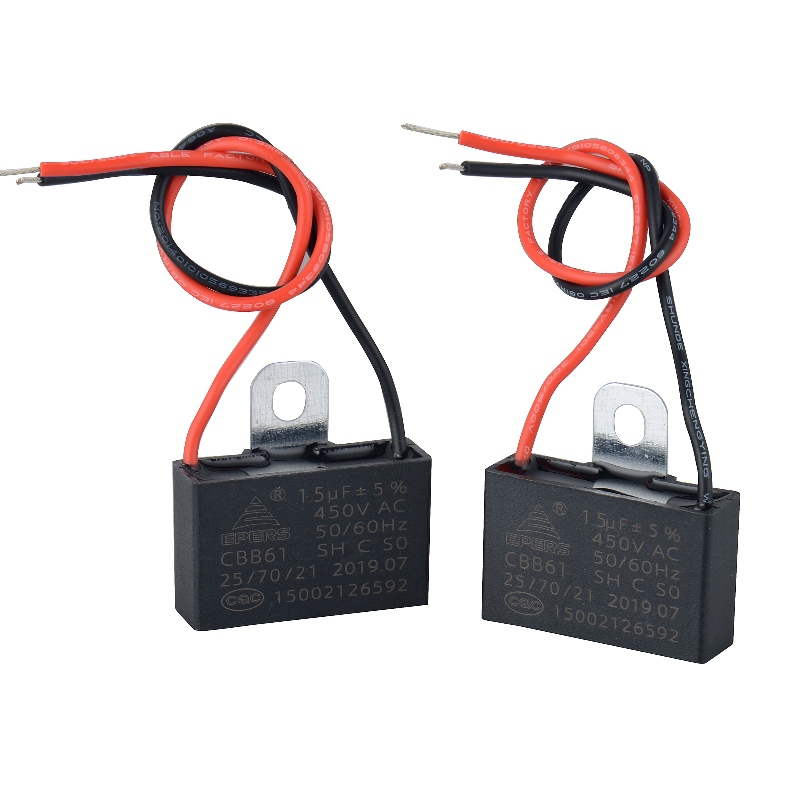 1.5UF 450V 50/60HZ SH C S0 CBB61 Capacitor para ventilador