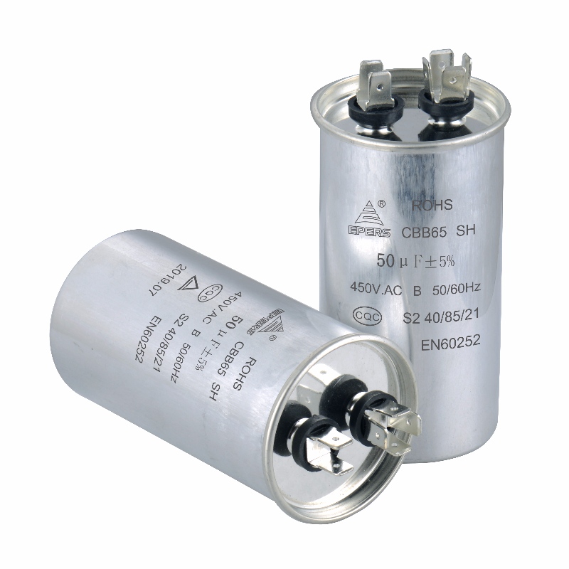 CBB65 50UF 450VAC S2 SH B 50/60Hz Capacitor para refrigerador